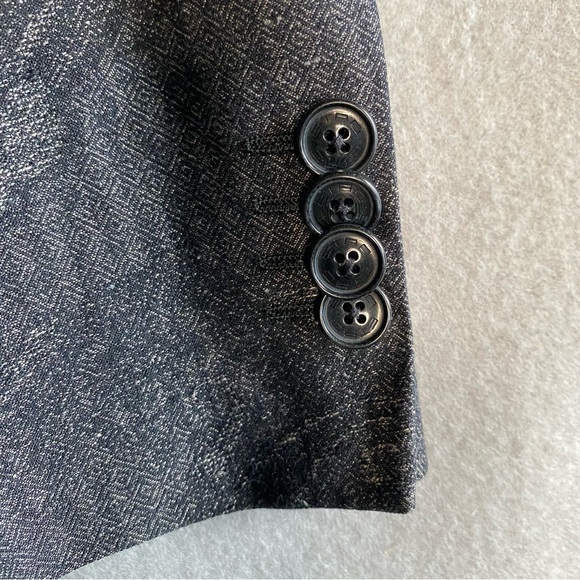 Etro Blazer Linen Silk Paisley Superleggera Designer Italy Sz 56 IT or 46-48 US - Picture 7 of 13